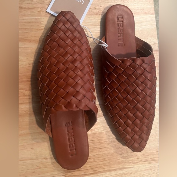 Liberte Prague Woven Leather Mule - Picture 9 of 10